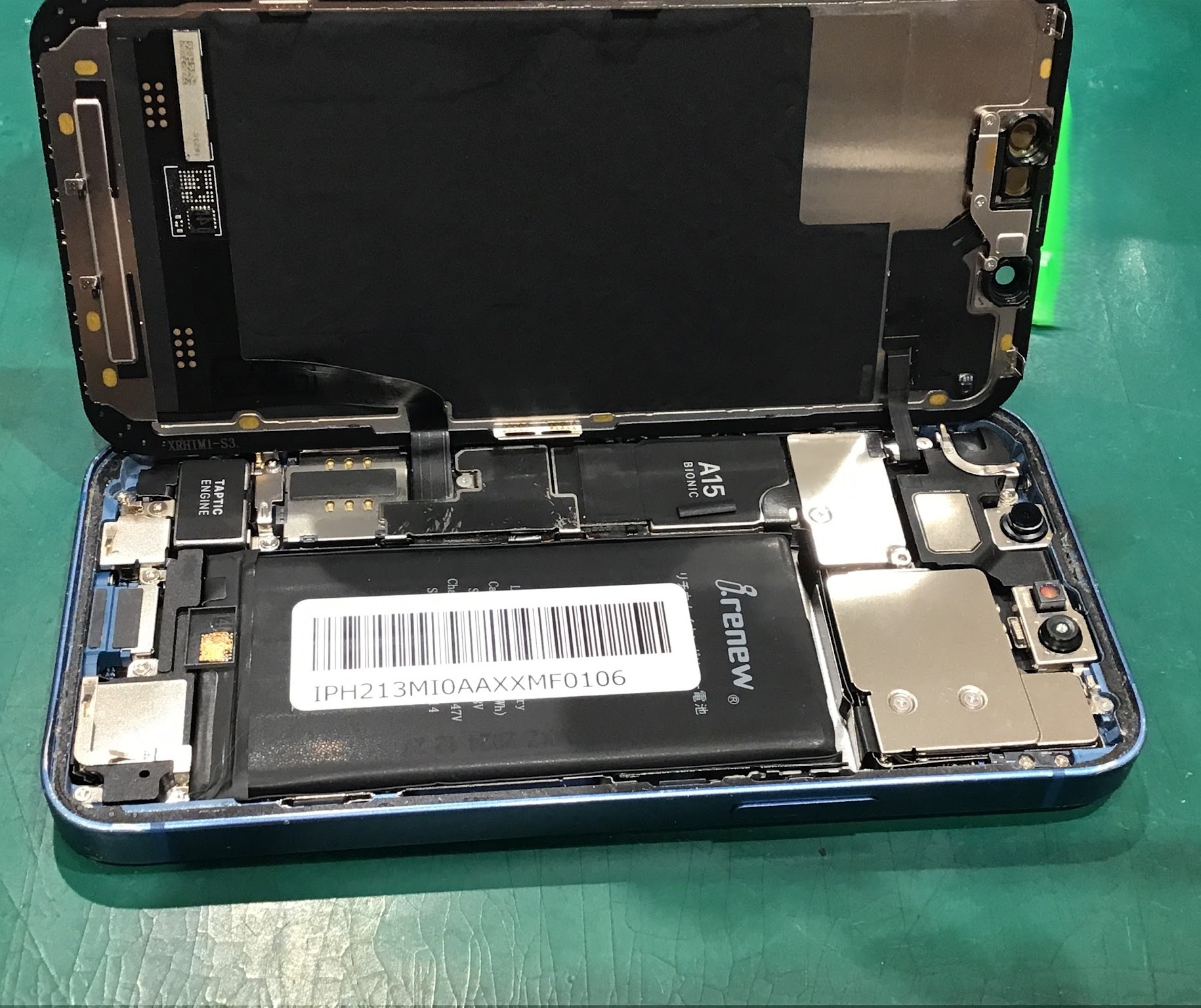 iPhone13miniのバッテリー交換を承りました。【スマホ修理工房丸井錦糸町店】